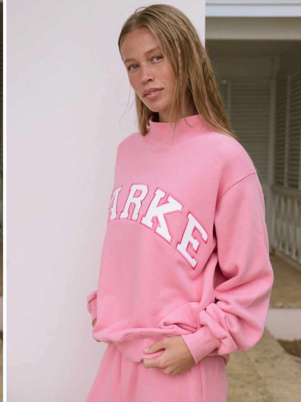 PARKE MOCKNECK Summerland Conch Mockneck Sweatshirt, NWT SOLD OUT ONLINE